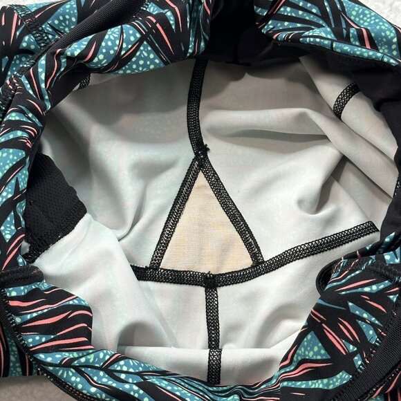 Lululemon Women's Tropical Mesh Inspire Tight II Zip Pockets Leggings Size 6 EUC - Picture 4 of 7